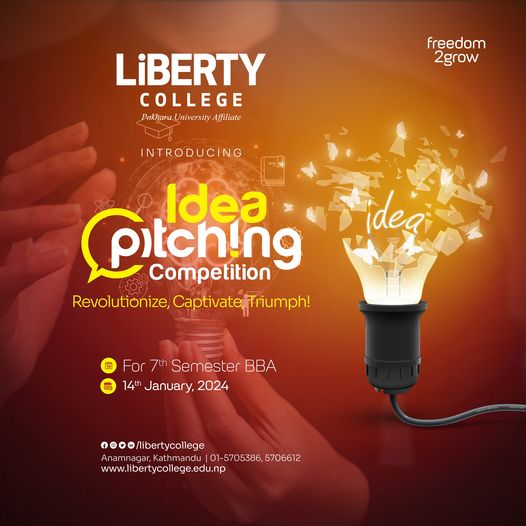 Idea Pitching - Liberty College Nepal