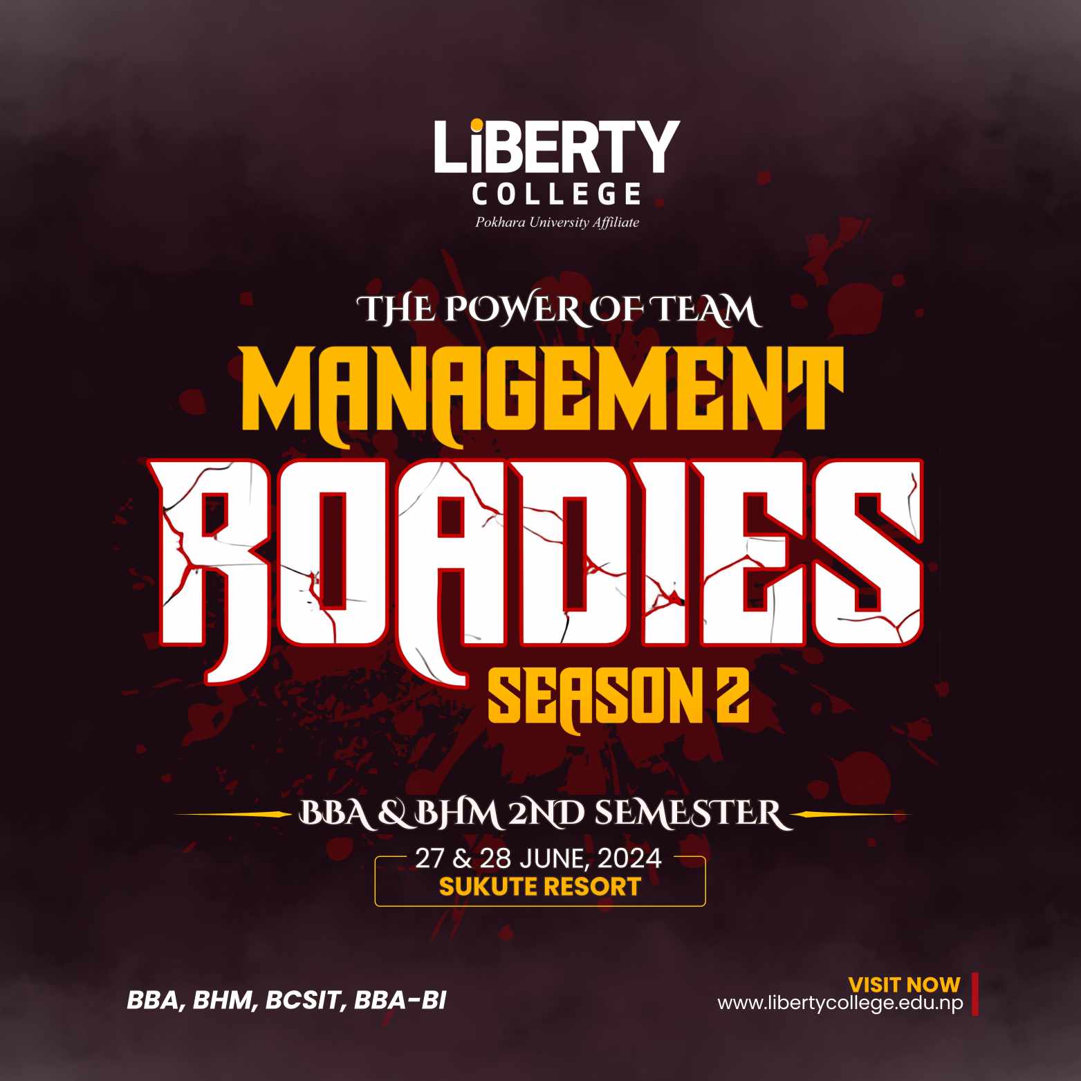 Management Roadies - Liberty College Nepal